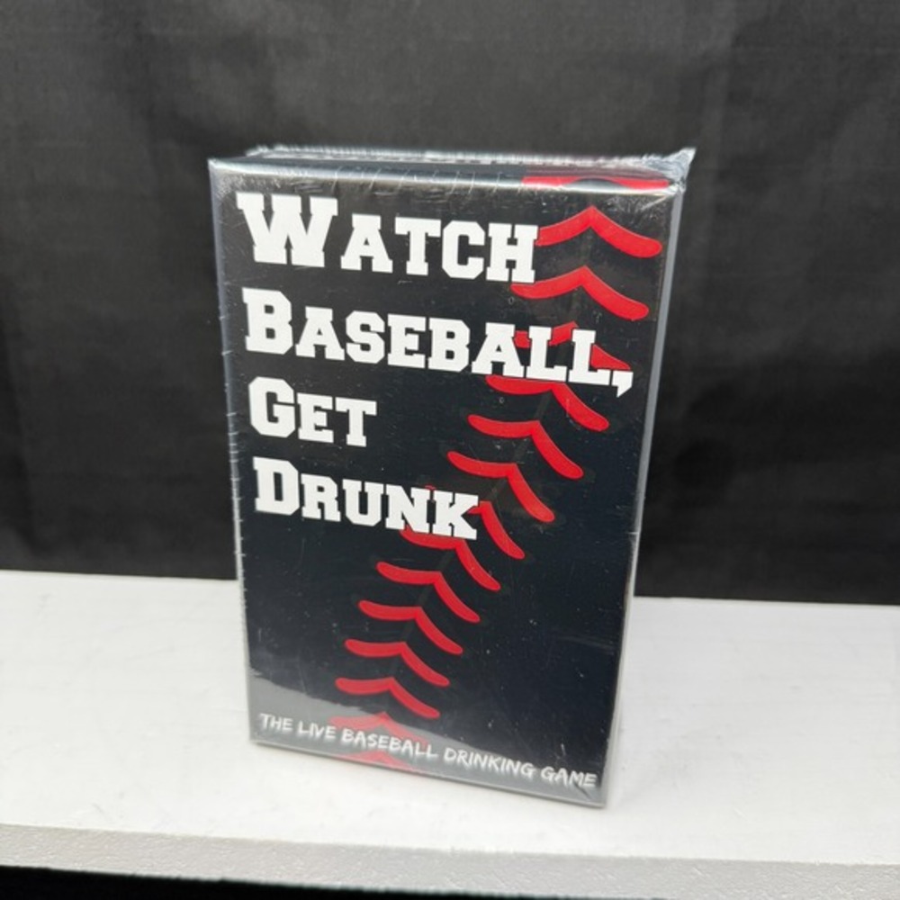 Watch Baseball, Get Drunk - The Live Baseball Drinking Game *NEW & SEALED* - Picture 1 of 3